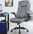 Executive Office Chair Big and Tall Office Chair Ergonomic Leather Chair