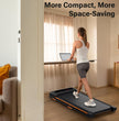 AirHot Walking Pad Laufband 0.6-3.7MPH Walking Jogging Machine für Home Office mit Klappoption