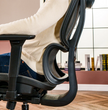 Silla Ergonómica KERDOM,Uso 8 horas,Avanzado Soporte Lumbar,Exclusivo Diseño
