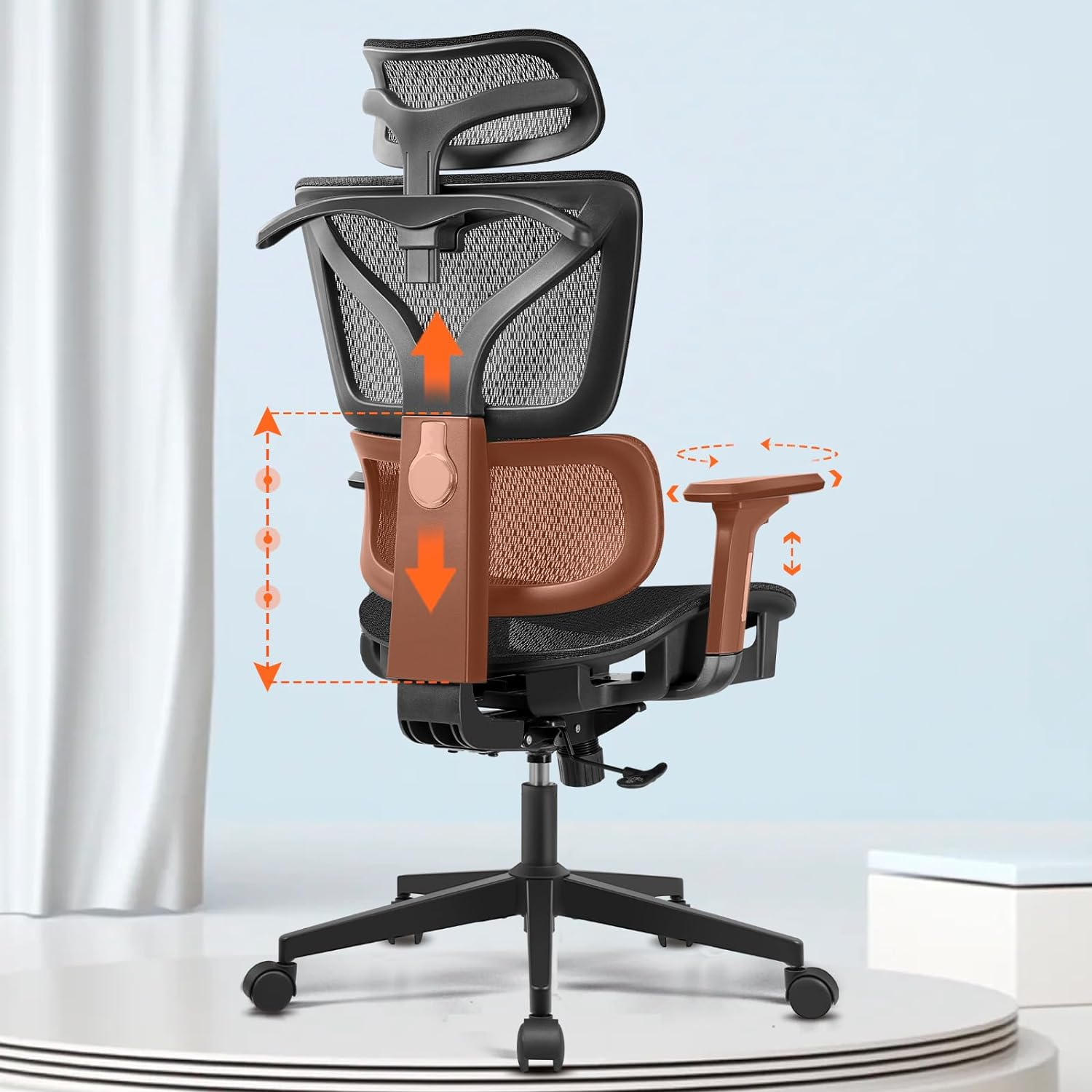 Silla de Oficina Ergonómica de Alta Calidad C8