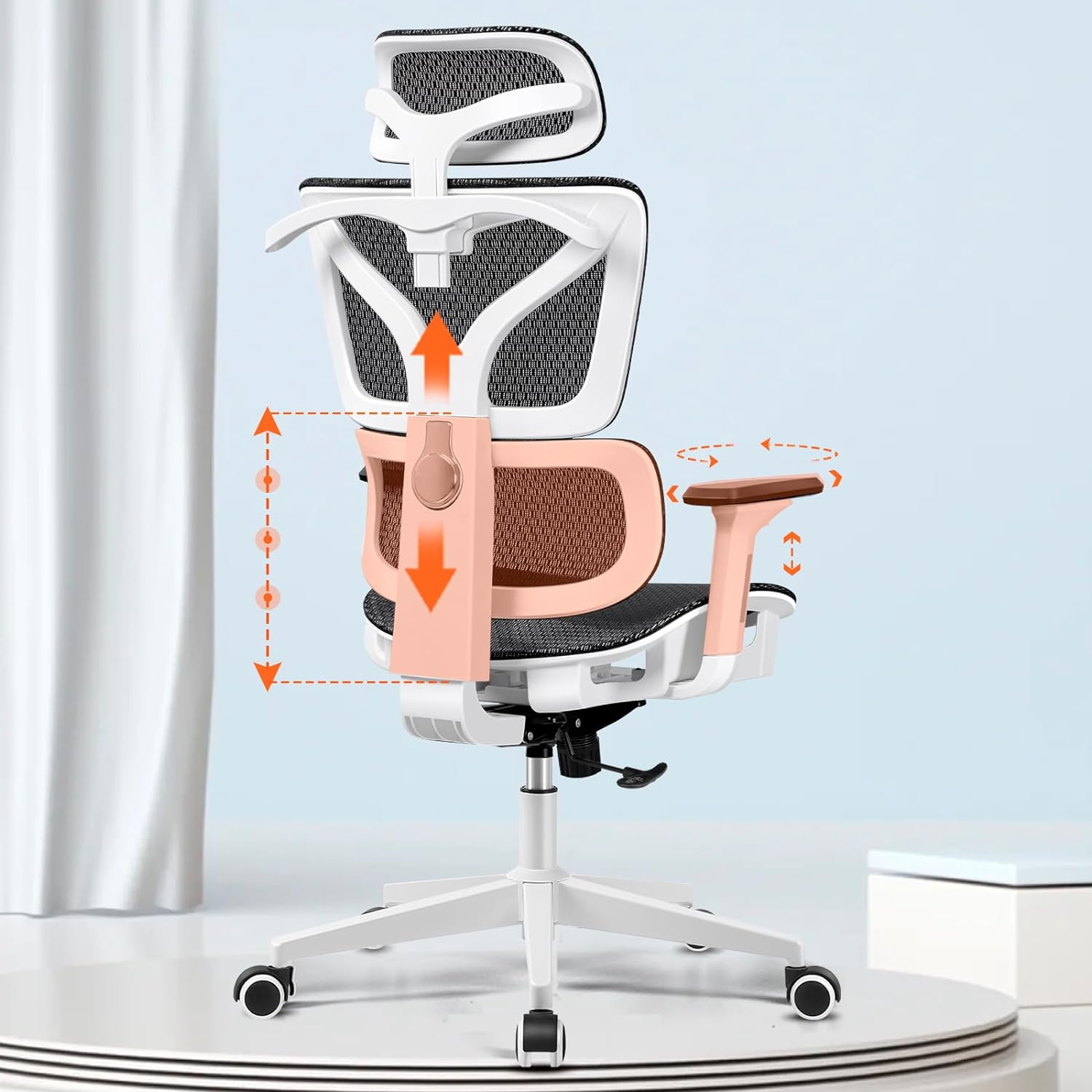 Silla de Oficina Ergonómica de Alta Calidad C8