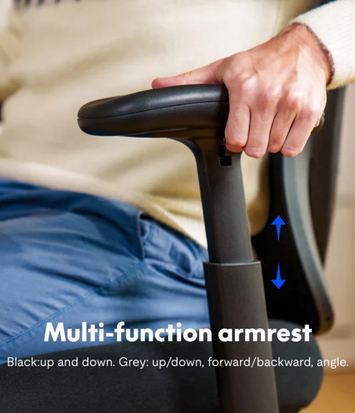 Silla Ergonómica KERDOM,Uso 8 horas,Avanzado Soporte Lumbar,Exclusivo Diseño