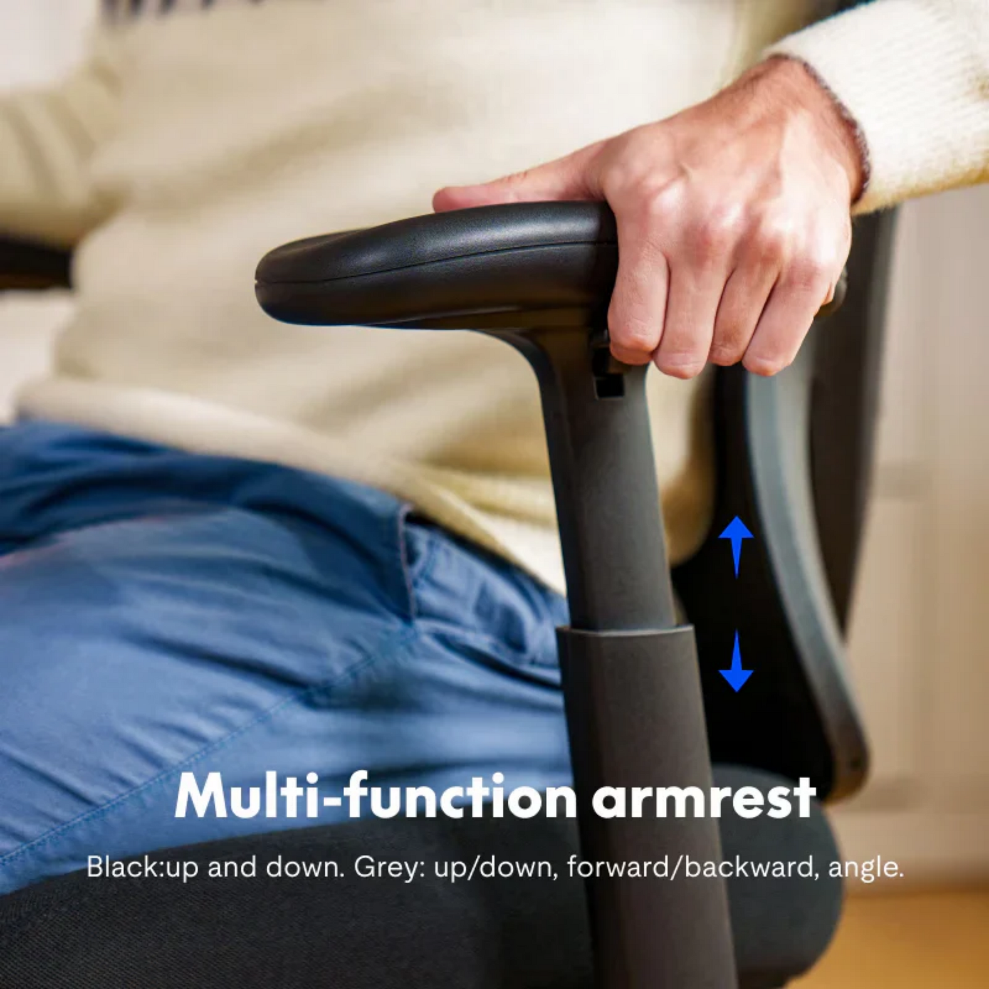 Silla Ergonómica KERDOM,Uso 8 horas,Avanzado Soporte Lumbar,Exclusivo Diseño