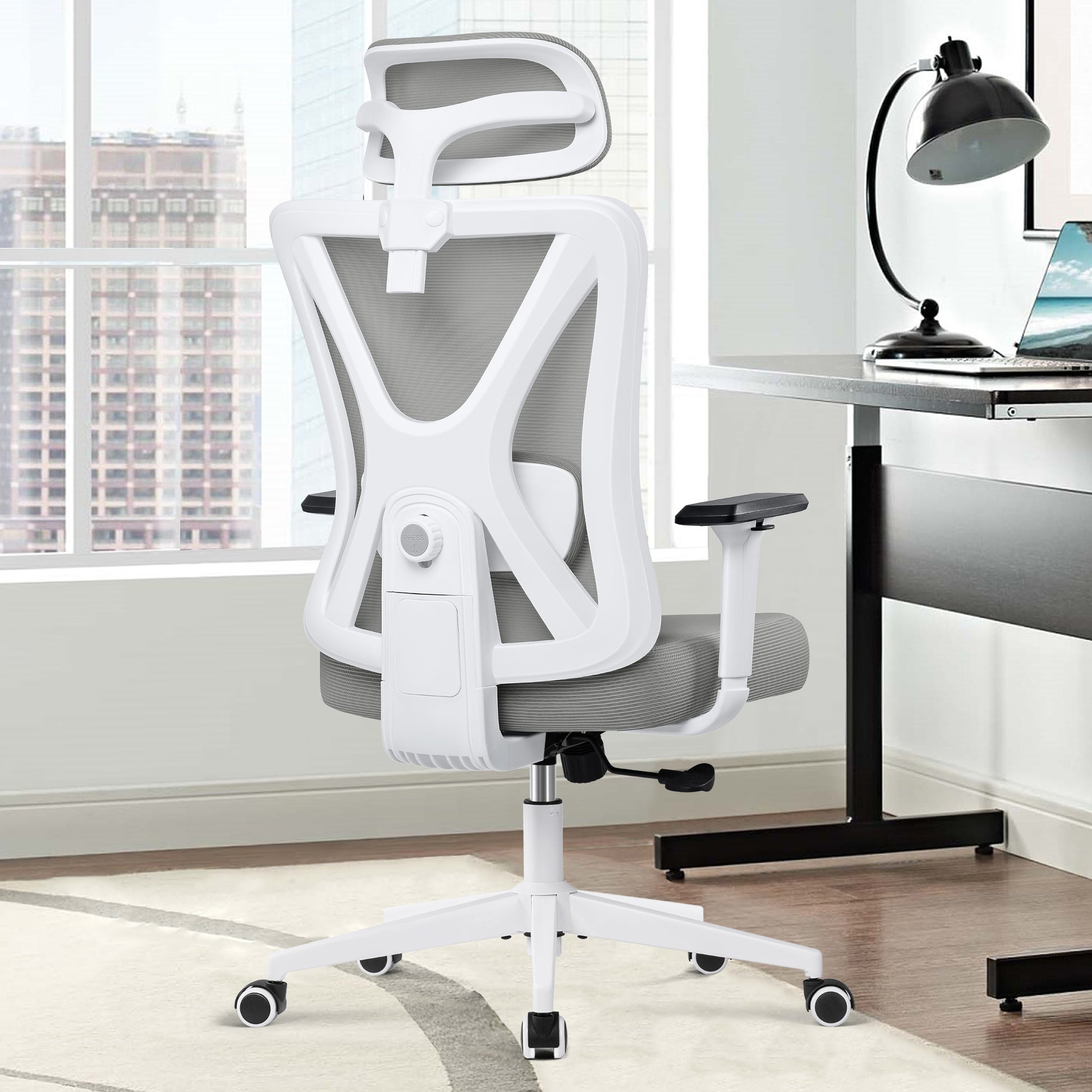 Chaise de bureau ergonomique et fonctionnelle 977 PRO