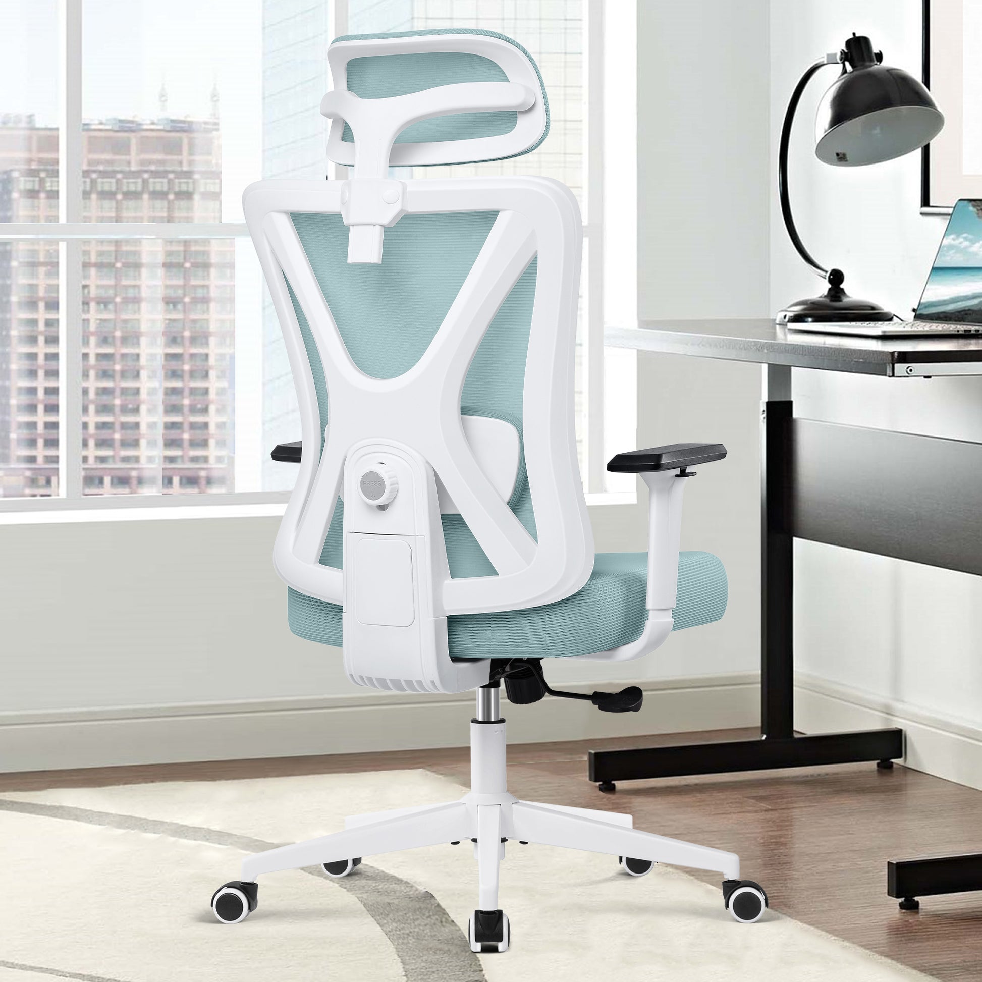 Chaise de bureau ergonomique et fonctionnelle 977 PRO