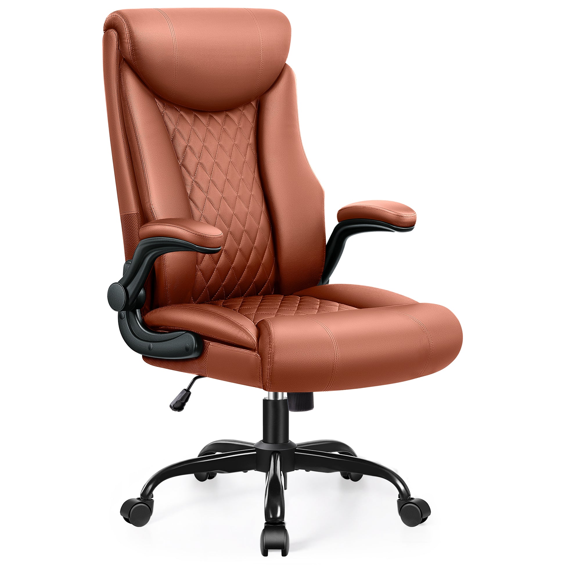 Bige and Tall Home Office Chair 500LBS with Adjustable Flip-Up Arm