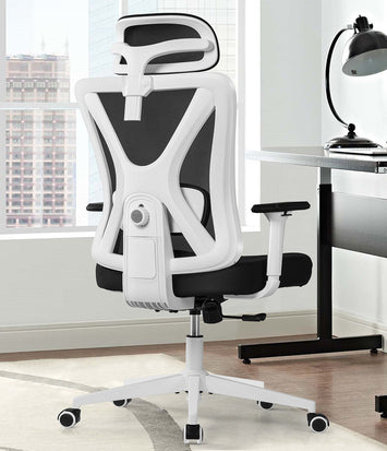 Silla Ergonómica KERDOM,Uso 8 horas,Avanzado Soporte Lumbar,Exclusivo Diseño