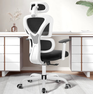KERDOM office chair Ergonomic desk chair with adjustable headrest
