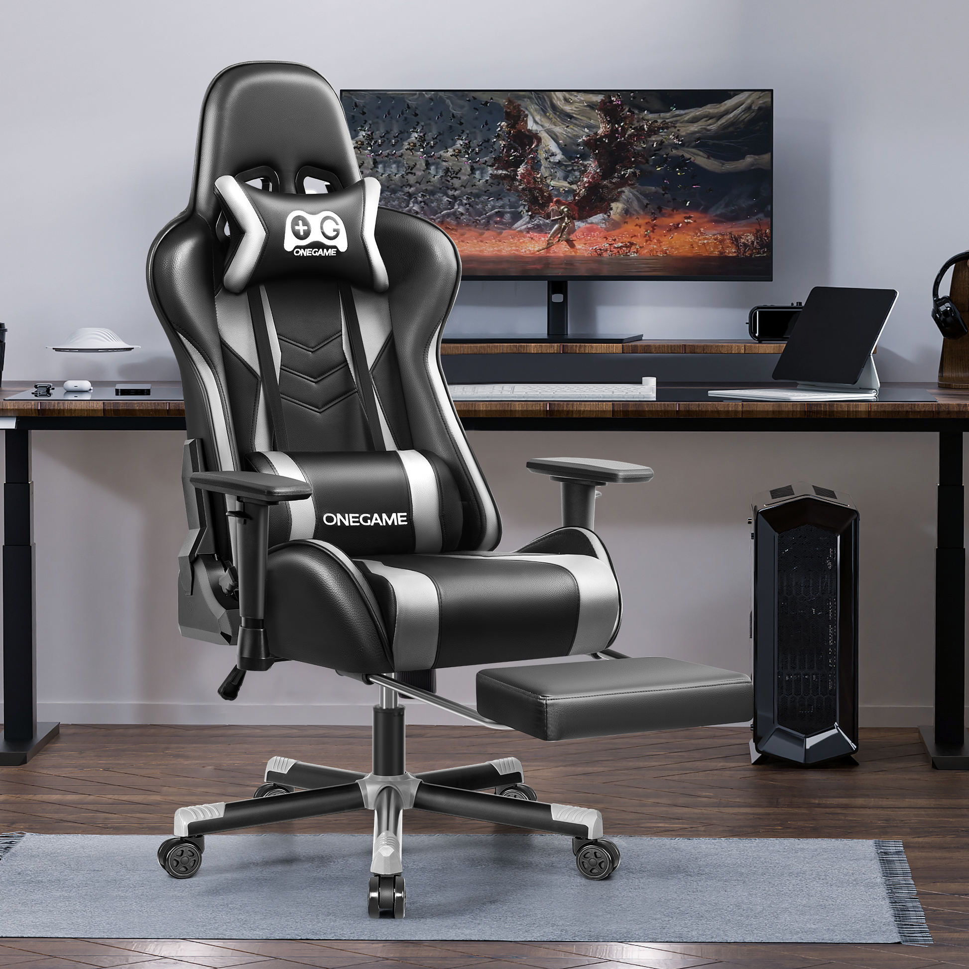 Kerdom Big And Tall Gaming Chair Upgrade 330 lbs